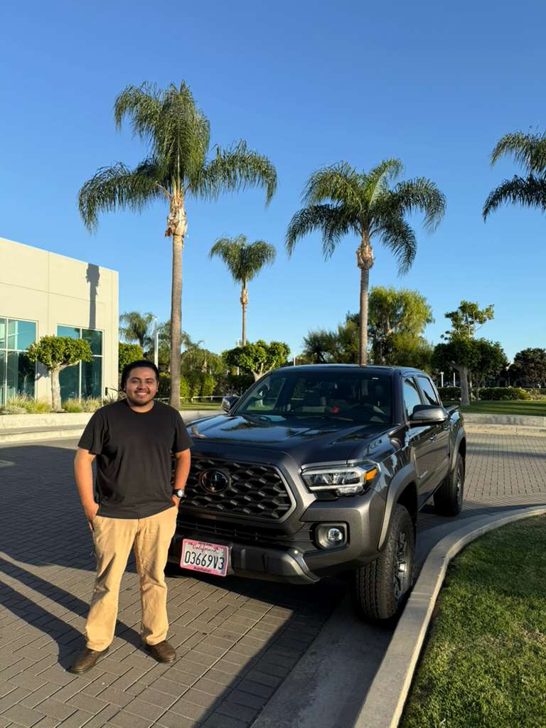 Client vehicle delivery — truck delivery in the afternoon